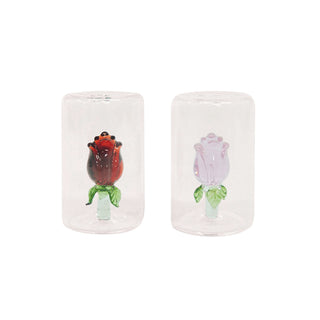 Salt and Pepper Shakers Rose
