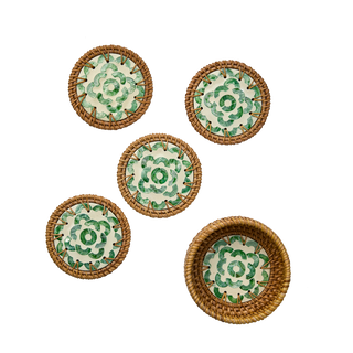 Coasters Sunny Green Set of 4