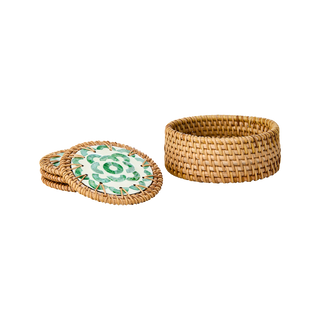 Coasters Sunny Green Set of 4