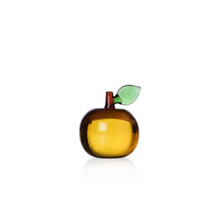 Fruits &amp; Flowers paperweight apple amber