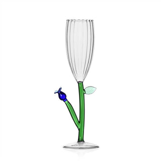 Botanica Champagneglas Mörkblå Blomma