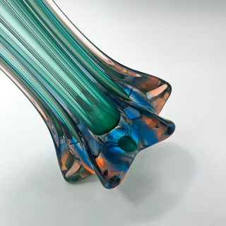 Hand-blown Vase Green