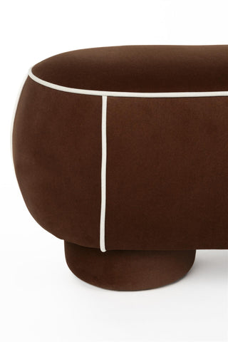 Bänk Marina Large Brun