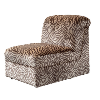 Armchair 1970s Newly upholstered in Okapi No.7