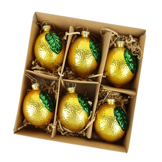 Christmas tree bauble Lemon
