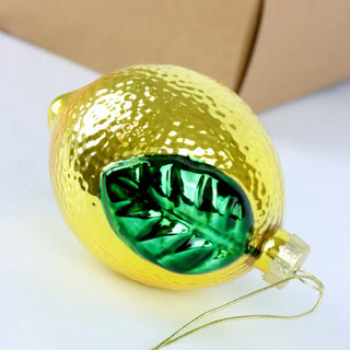 Christmas tree bauble Lemon