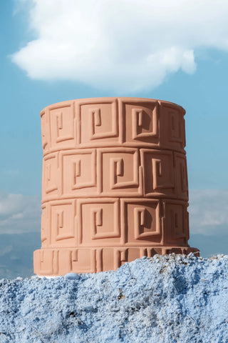 Magna Graecia Pot 'Greca' Terracotta