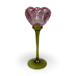 Candlestick Rose Pink L