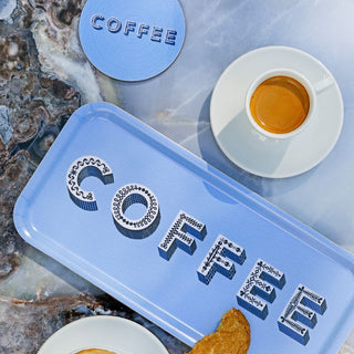 Coaster Coffee Blue