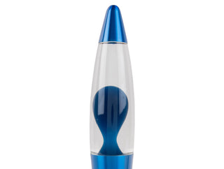 Lava lamp Funky rocket Blue