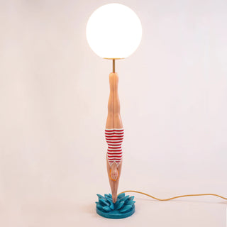 Table lamp 'Lady Diver' Red