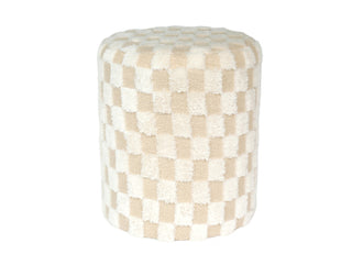 Puff Checker White L 