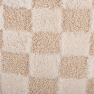 Puff Checker White L 