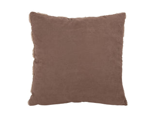 Pillow Checker dark brown