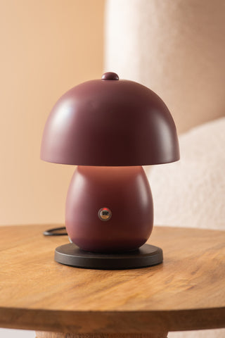 Portabel lampa Mono Dark Mauve