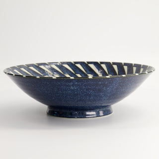 Ramen bowl Blue Hanten 25.4cm