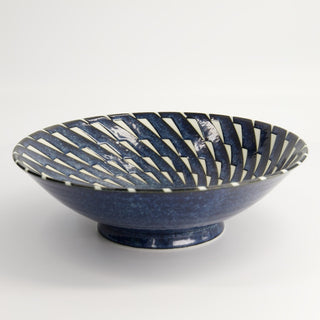 Ramen bowl Blue Hanten 25.4cm