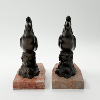 Bookends Art Deco Toucans 1930s