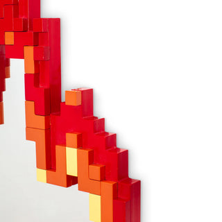 Spegel Pixel - Flame
