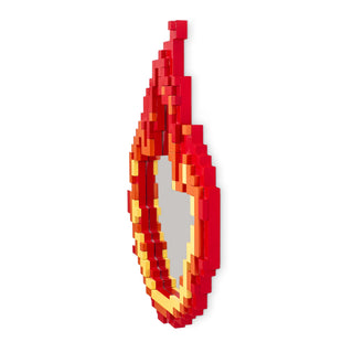 Spegel Pixel - Flame