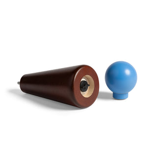 Salt- & Pepparkvarn Halma L Burgundy