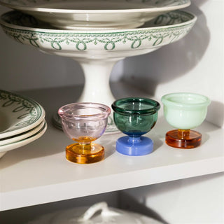 Egg cup Cantine (set of 2) - Amber