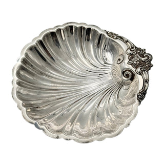 Shell dish Lunt Nickel silver 80s