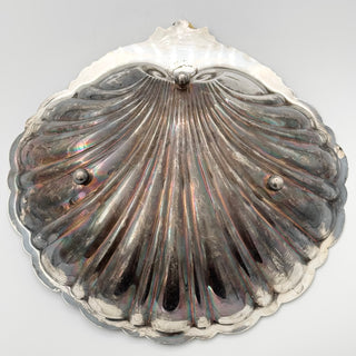 Shell dish Lunt Nickel silver 80s