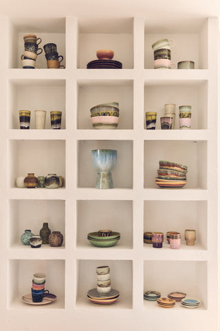 70s ceramics: small scented candle, Vancouver 