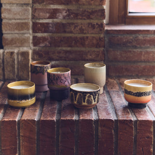 70s Ceramics: Small Scented Candle, Miami