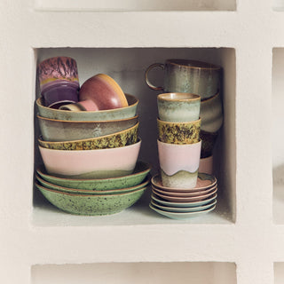 70s ceramics: Coffee mug - Bramble