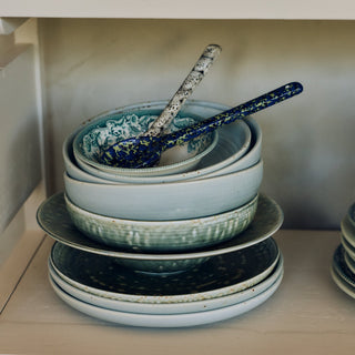 Chef ceramics: Dinner Plate, Rustic Green