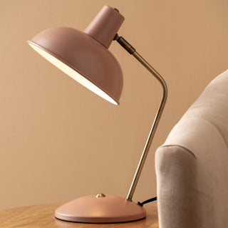 Table Lamp Hood Light Pink