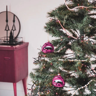 Christmas tree bauble, Lips Pink
