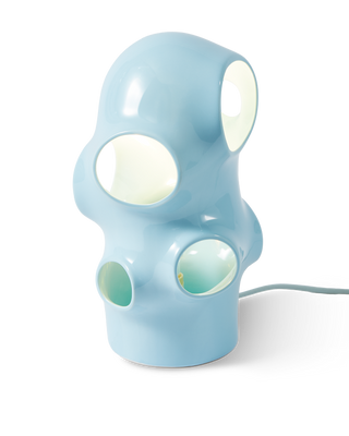 Table Lamp Bun Light Blue