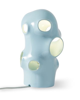 Table Lamp Bun Light Blue