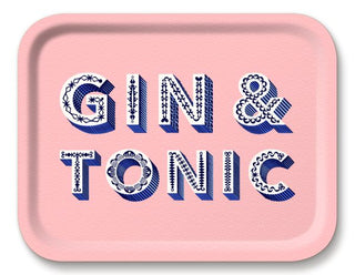 Gin &amp; Tonic Pink Tray M