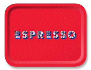 Tray Espresso Red M