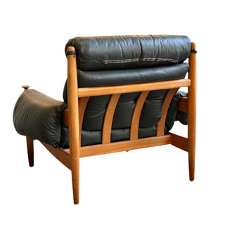 Armchair With Footstool Eric Merthen for Ire Möbler