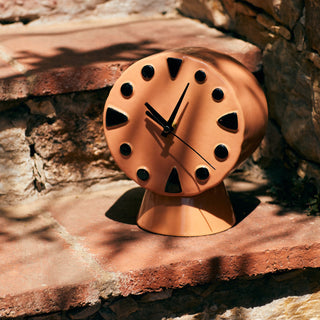 Retro Ceramic Clock Orange