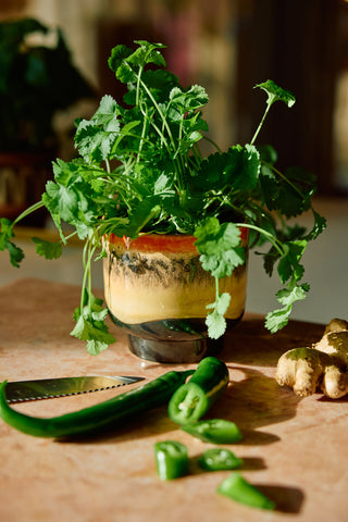 70s ceramics: Scented candle Tulum