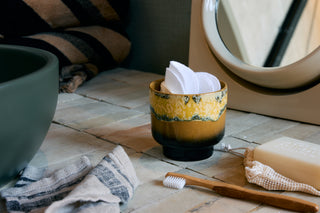 70s ceramics: Scented candle Valencia