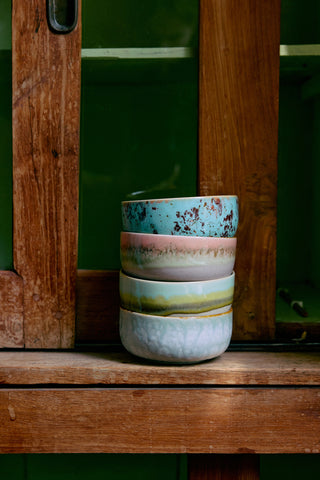 70s ceramics: Dessert bowl, Patina