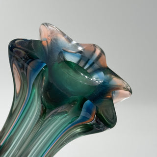 Hand-blown Vase Green