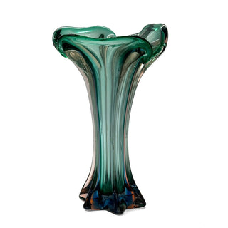 Hand-blown Vase Green