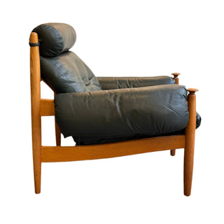 Armchair With Footstool Eric Merthen for Ire Möbler