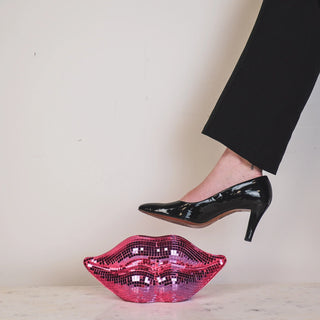 Sculpture Lips Disco Pink
