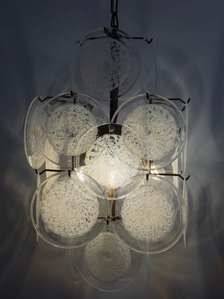 Murano Takkrona Vistosi 1970-tal