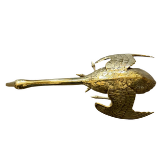 Large Brass Cranes 50s/60s