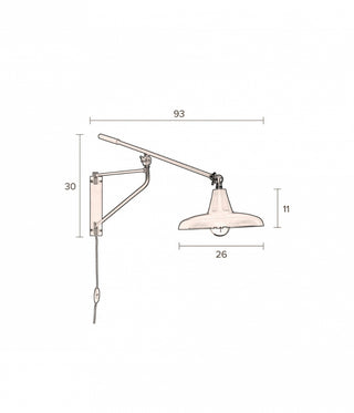 Hector wall lamp